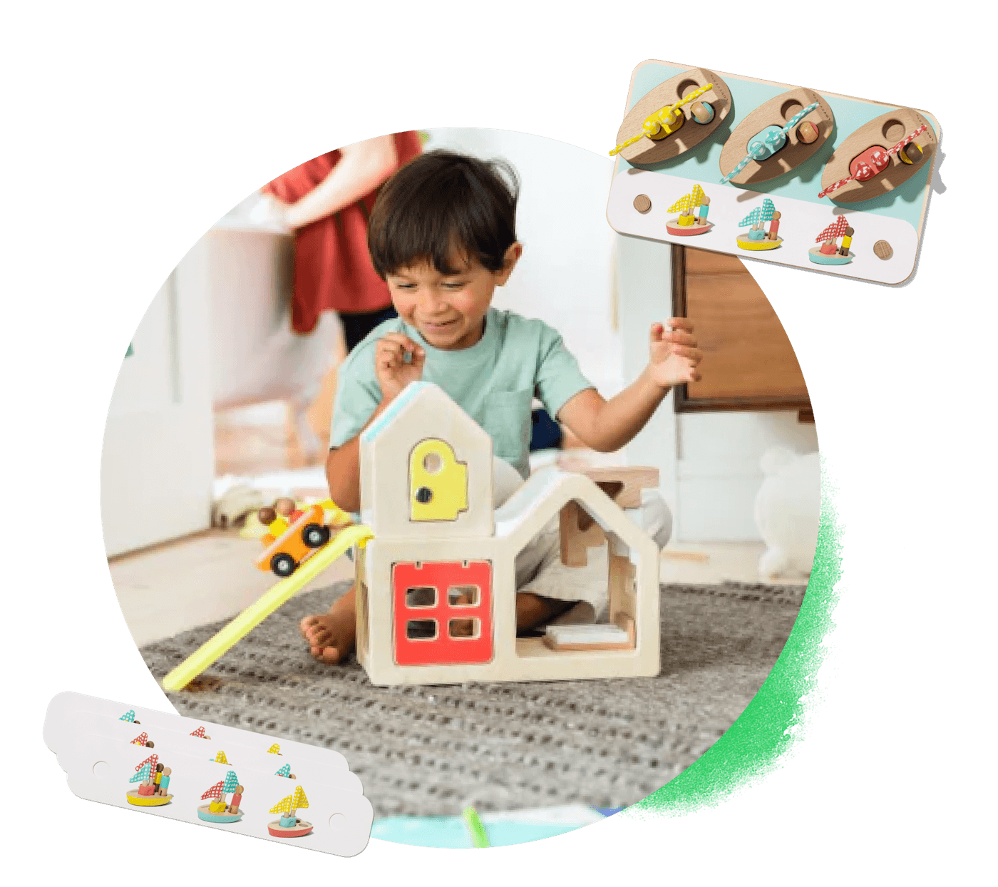 Wooden toys for 3-year-olds by Lovevery